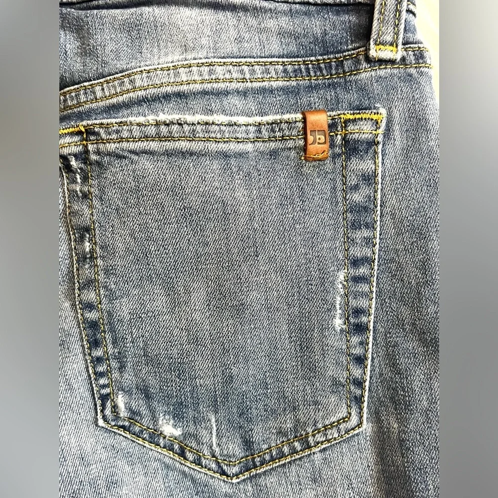 Joe’s Jeans Distressed Cuff Crop Women’s Blue Jeans Waist Size 26 - Picture 16 of 16